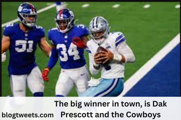 Catching the Dallas Stars, the big winner in town, is Dak Prescott and the Cowboys