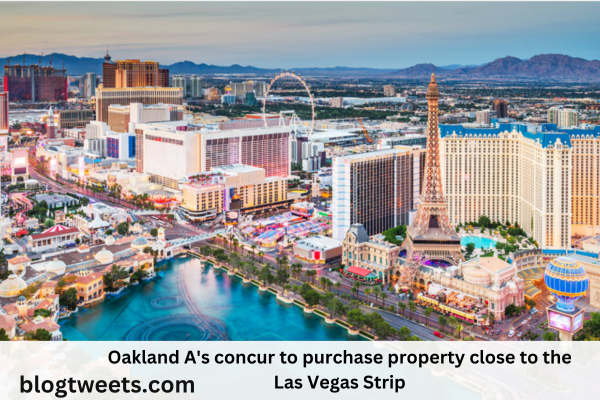 Oakland A’s concur to buy land close to the Las Vegas Strip