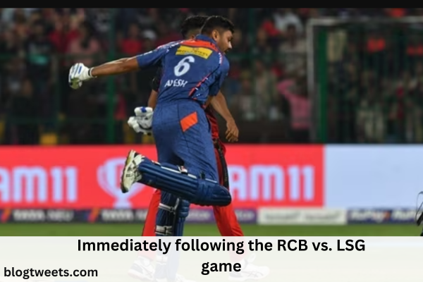 Immediately following the RCB vs. LSG game, the BCCI took action against Avesh Khan for throwing his helmet; du Plessis was fined