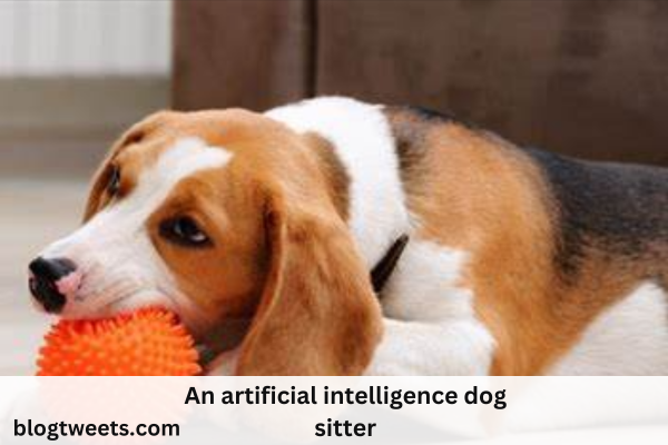 An artificial intelligence dog sitter