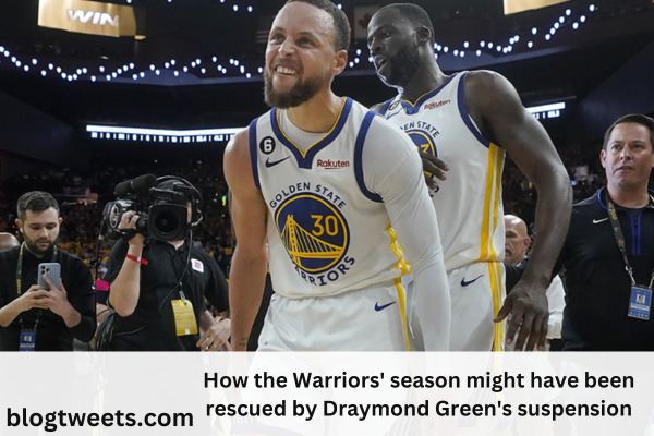 How the Warriors’ season might have been rescued by Draymond Green’s suspension