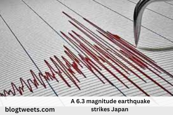 When a 6.3 magnitude earthquake strikes Japan, bullet train operation must be suspended