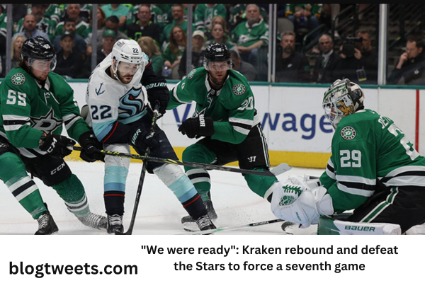 “We were ready”: Kraken rebound and defeat the Stars to force a seventh game