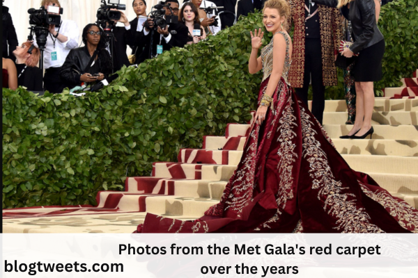 Photos from the Met Gala’s red carpet over the years