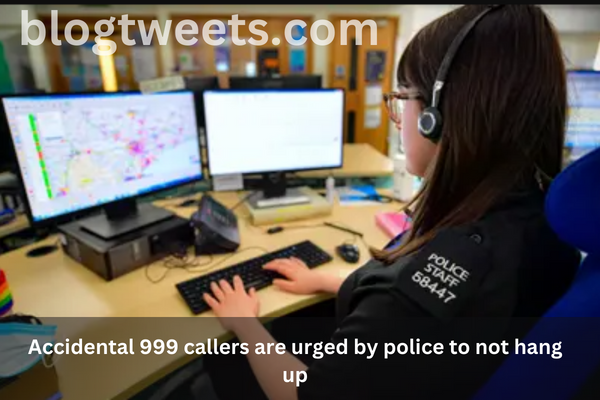 Accidental 999 callers are urged by police to not hang up