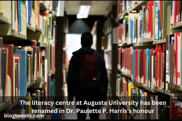 The literacy centre at Augusta University has been renamed in Dr. Paulette P. Harris’s honour
